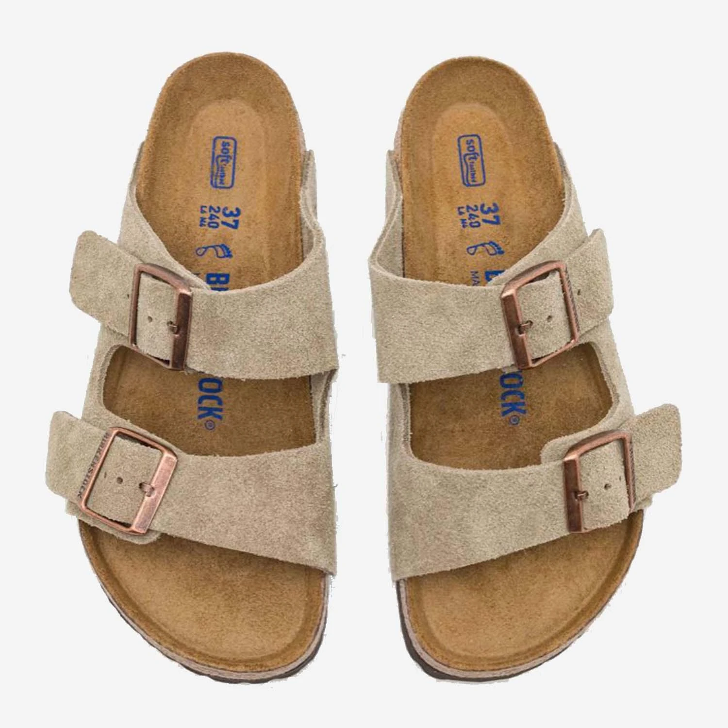 商品【商品预售7天】 Birkenstock|Birkenstock 男士凉鞋 951303TAUPE-1 浅棕色,价格¥905,第5张图片详细描述
