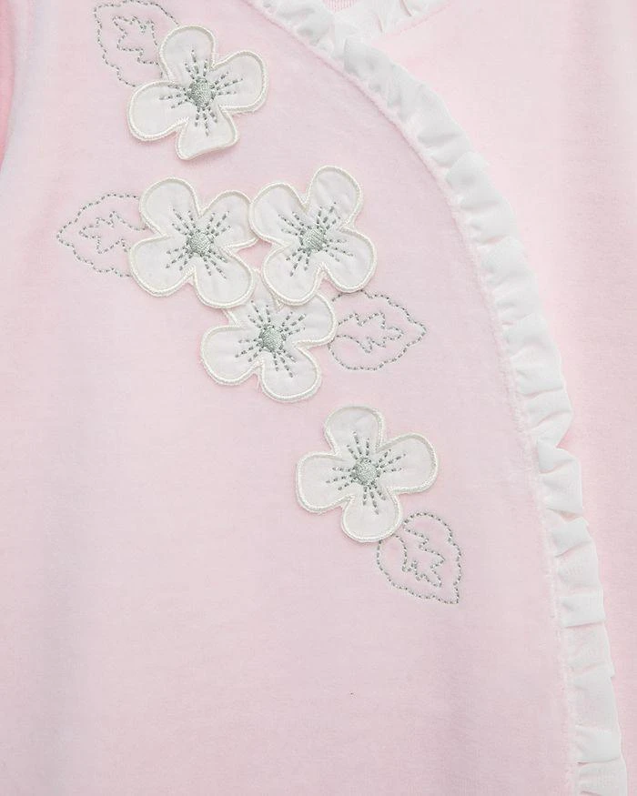 商品Little Me|Girls' Flowers Footie - Baby,价格¥168,第4张图片详细描述