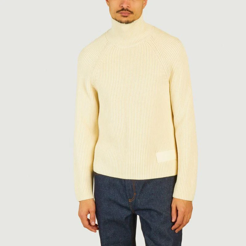 商品AMI|TURTLENECK Pullover IVORY AMI PARIS,价格¥1890,第1张图片