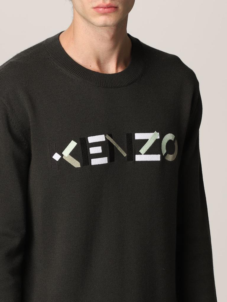 商品Kenzo|Kenzo wool sweater with tiger,价格¥965-¥1351,第7张图片详细描述