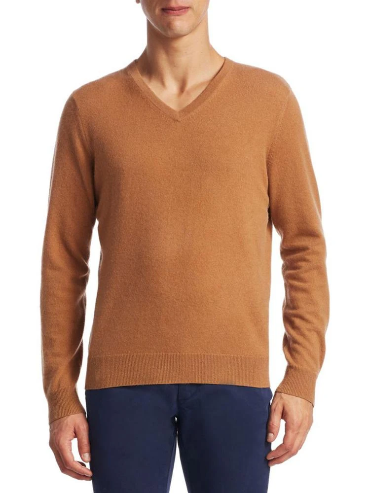 商品Saks Fifth Avenue|COLLECTION V-Neck Cashmere Sweater,价格¥1033,第1张图片