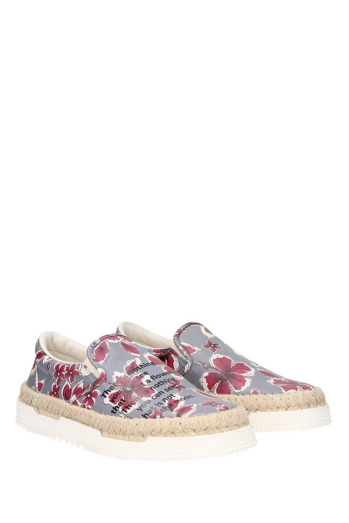 商品Valentino|Slip On Leather Gray,价格¥2146,第1张图片
