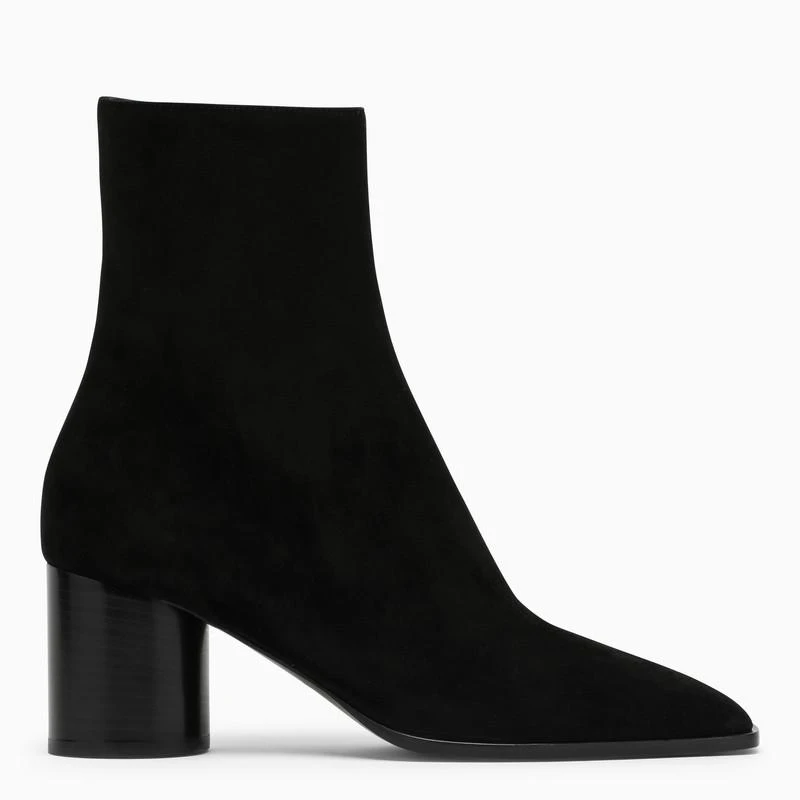 商品Salvatore Ferragamo|Pampero 60 black ankle boot,价格¥7944,第1张图片