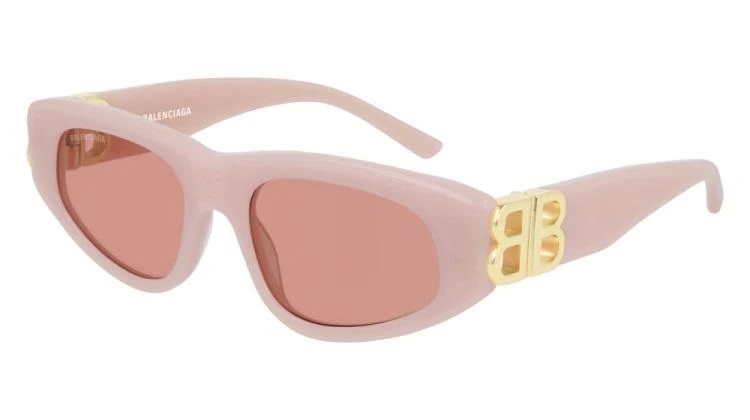 商品Balenciaga|Red Cat Eye Ladies Sunglasses BB0095S 003 53,价格¥1723,第1张图片