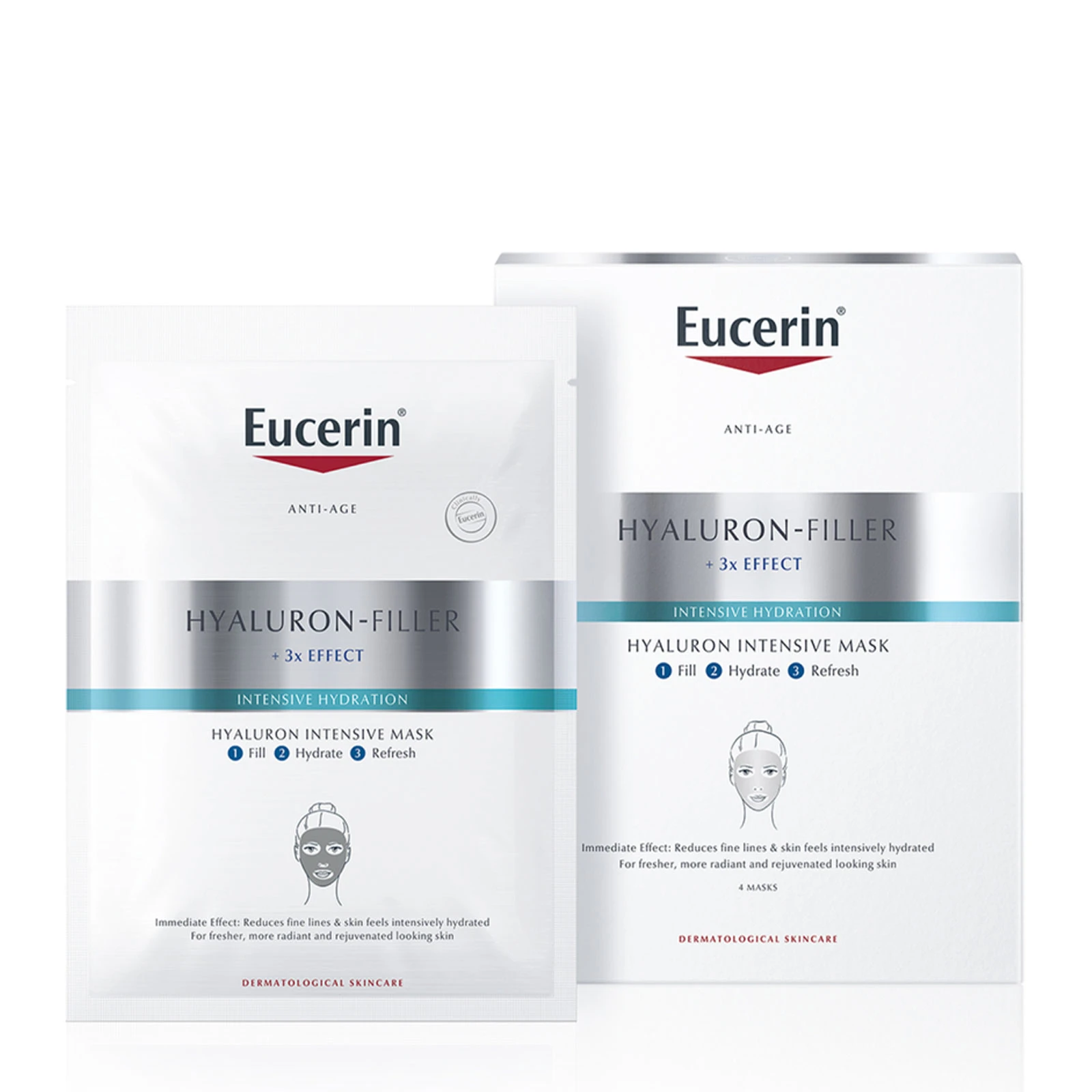 商品Eucerin|Eucerin 优色林 透明质酸补水保湿面膜,价格¥85,第1张图片