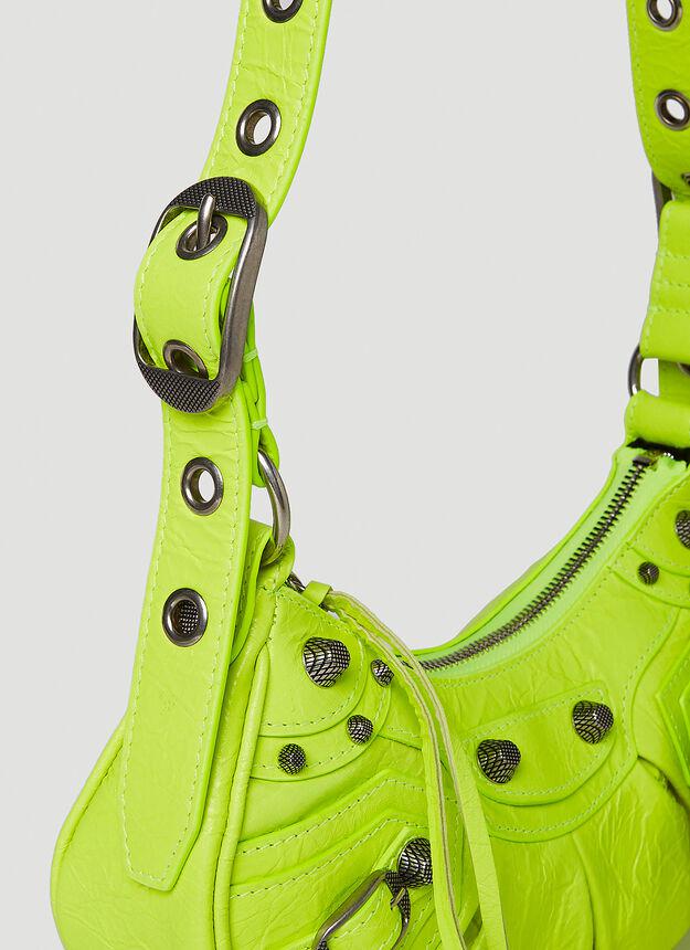 Le Cagole XS Shoulder Bag in Yellow商品第4张图片规格展示