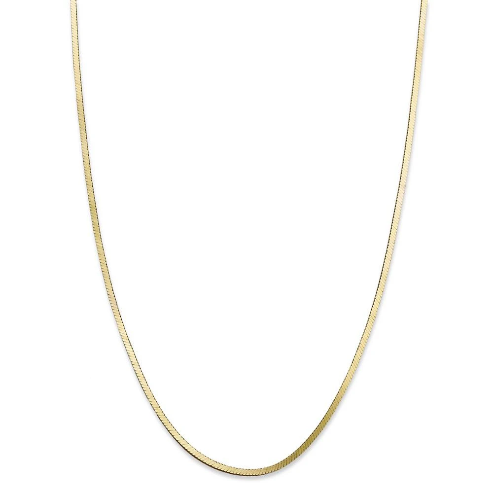 商品Giani Bernini|Giani Bernini 18K Gold over Sterling Silver Necklace, 18" Snake Chain Necklace,价格¥298,第1张图片