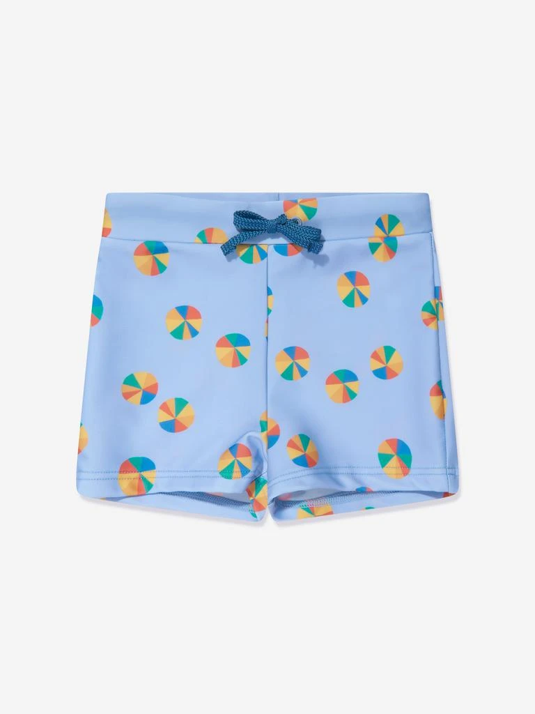 商品The Bonnie Mob|Boys Beach Ball Swim Shorts in Blue,价格¥111,第1张图片