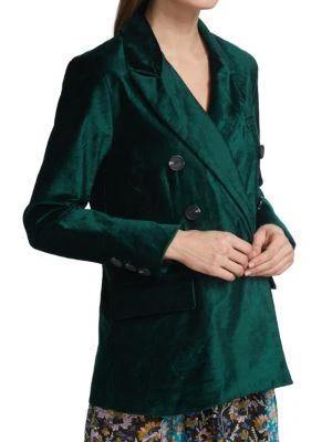 商品Free People|Ashby Velvet Blazer,价格¥595,第3张图片详细描述