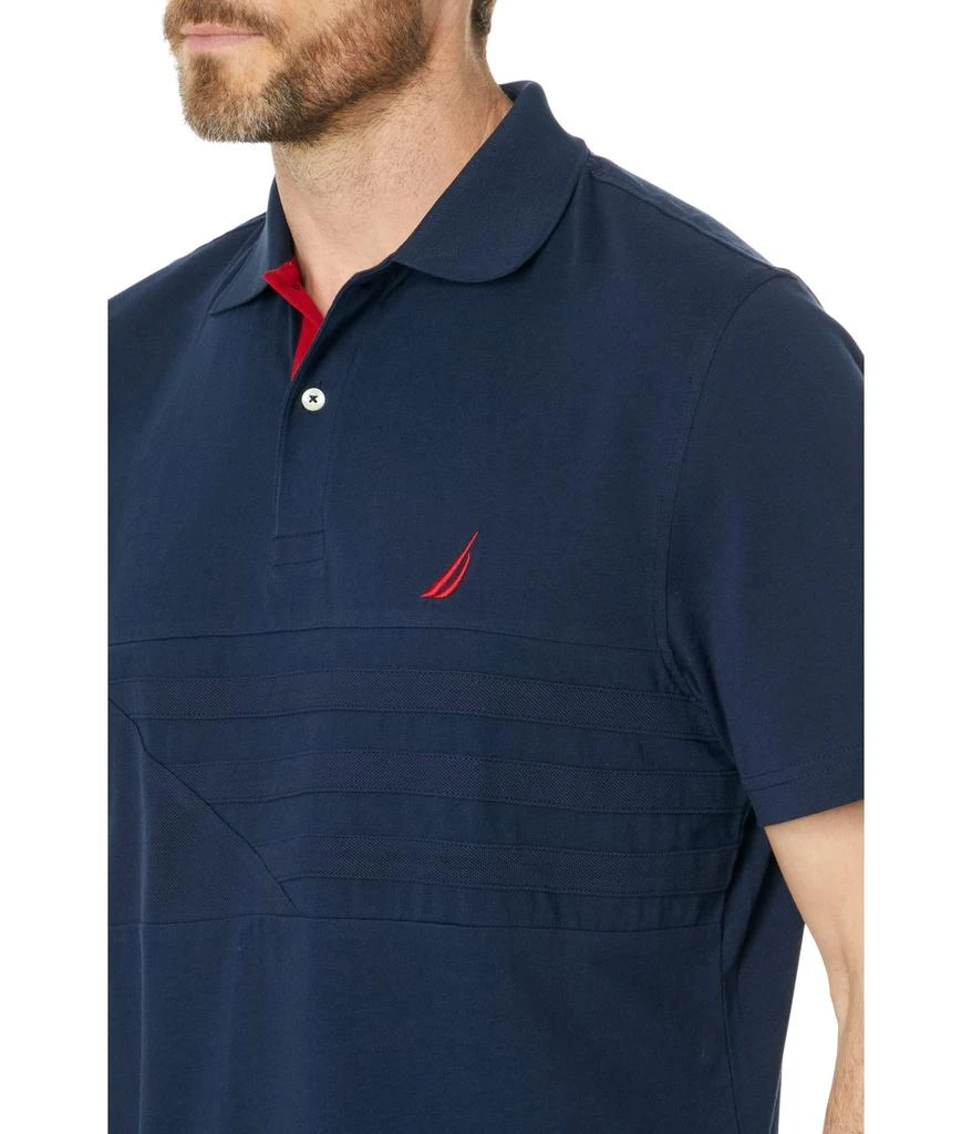 商品Nautica|Classic Fit Rugby Chest Stripe Polo,价格¥314,第3张图片详细描述