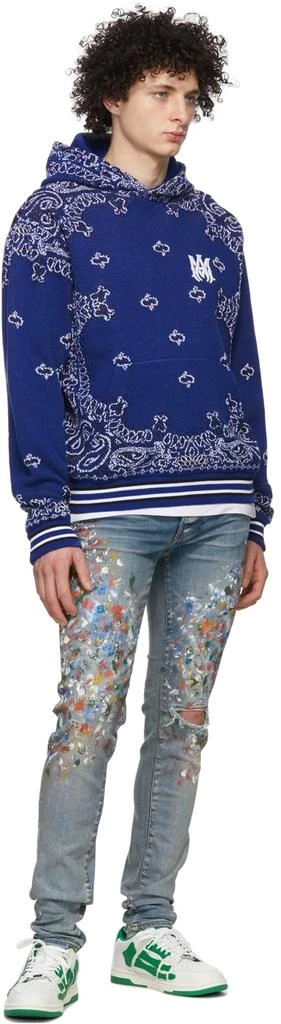 商品AMIRI|Indigo Skinny Painter Jeans,价格¥3610,第4张图片详细描述