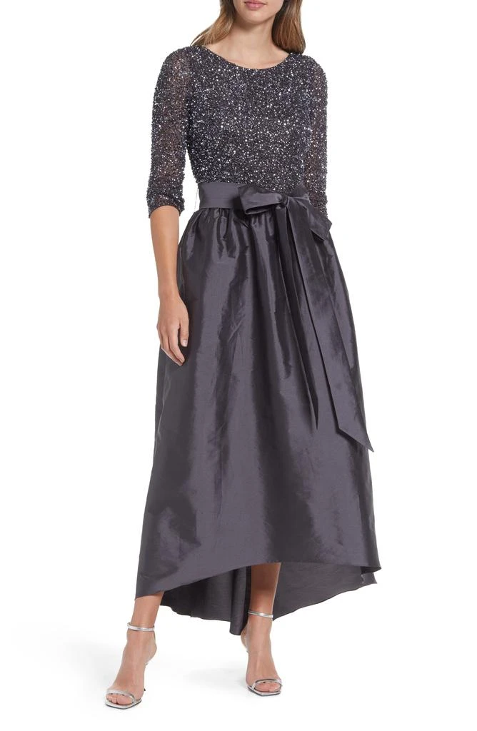 商品Pisarro Nights|Beaded Bodice Taffeta A-Line Gown,价格¥414,第1张图片