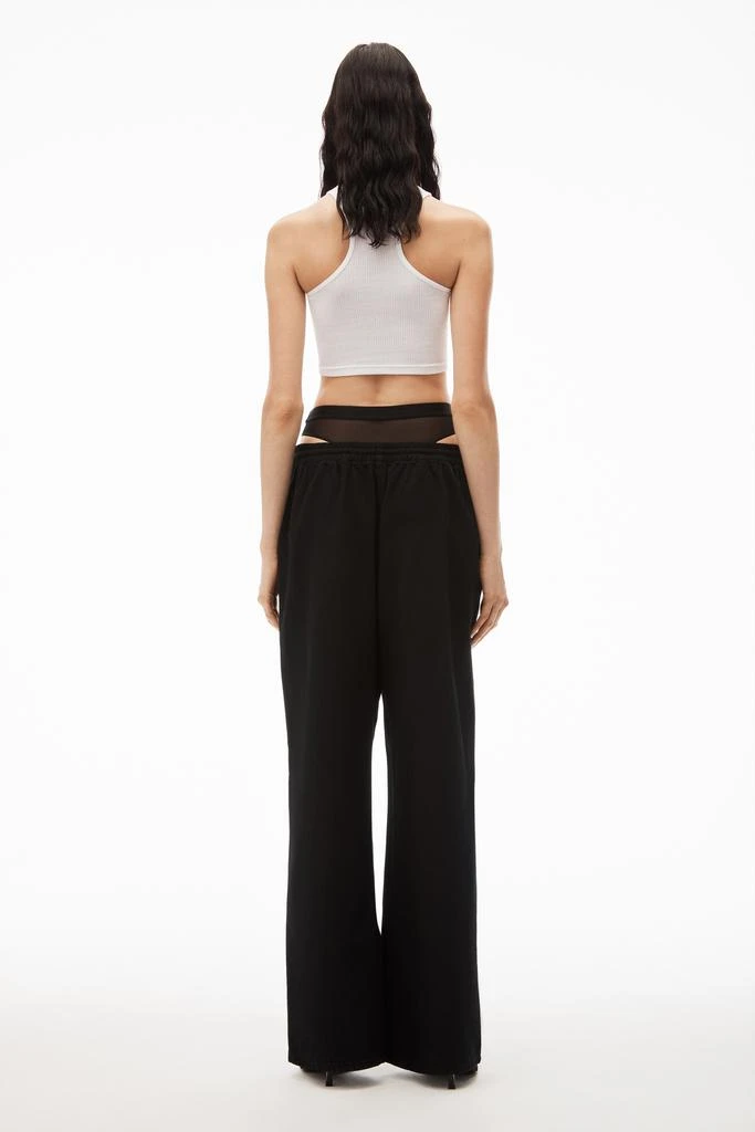 商品Alexander Wang|Layered Track Pant In Denim,价格¥1987,第5张图片详细描述