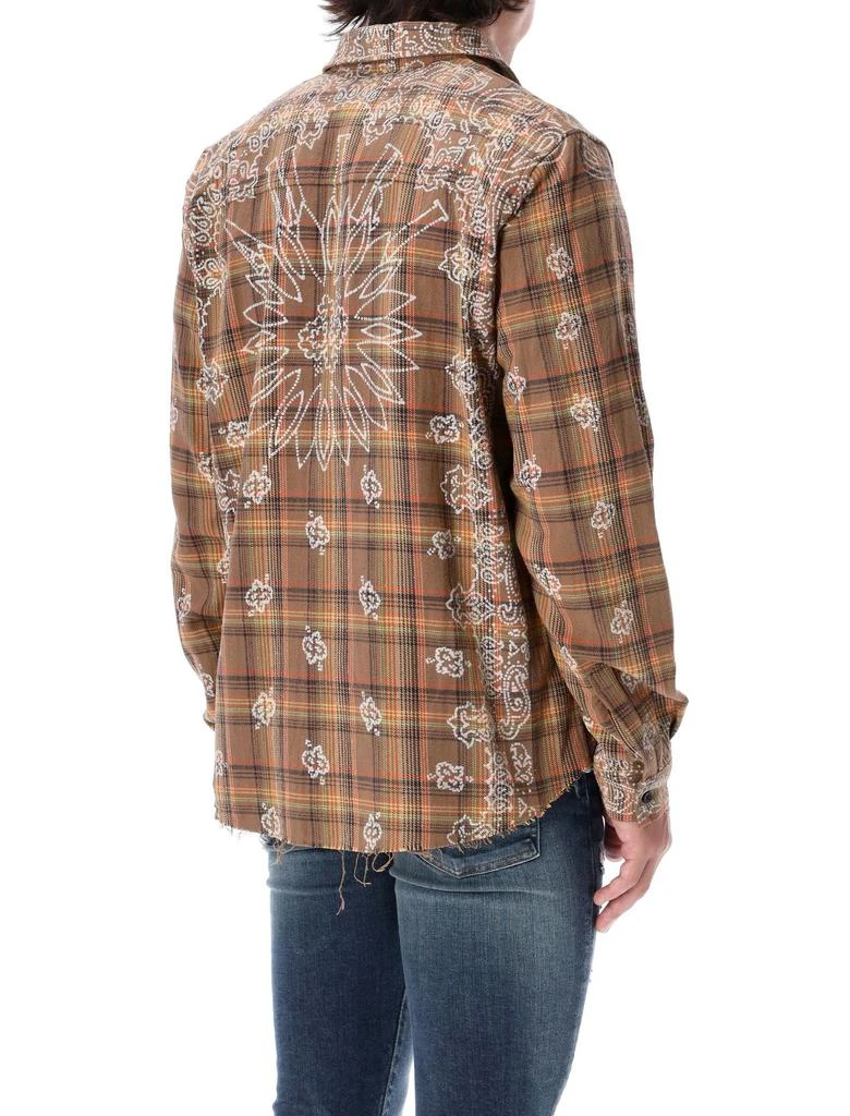 商品AMIRI|Amiri Bandana Plaid Buttoned Shirt,价格¥3152,第2张图片详细描述