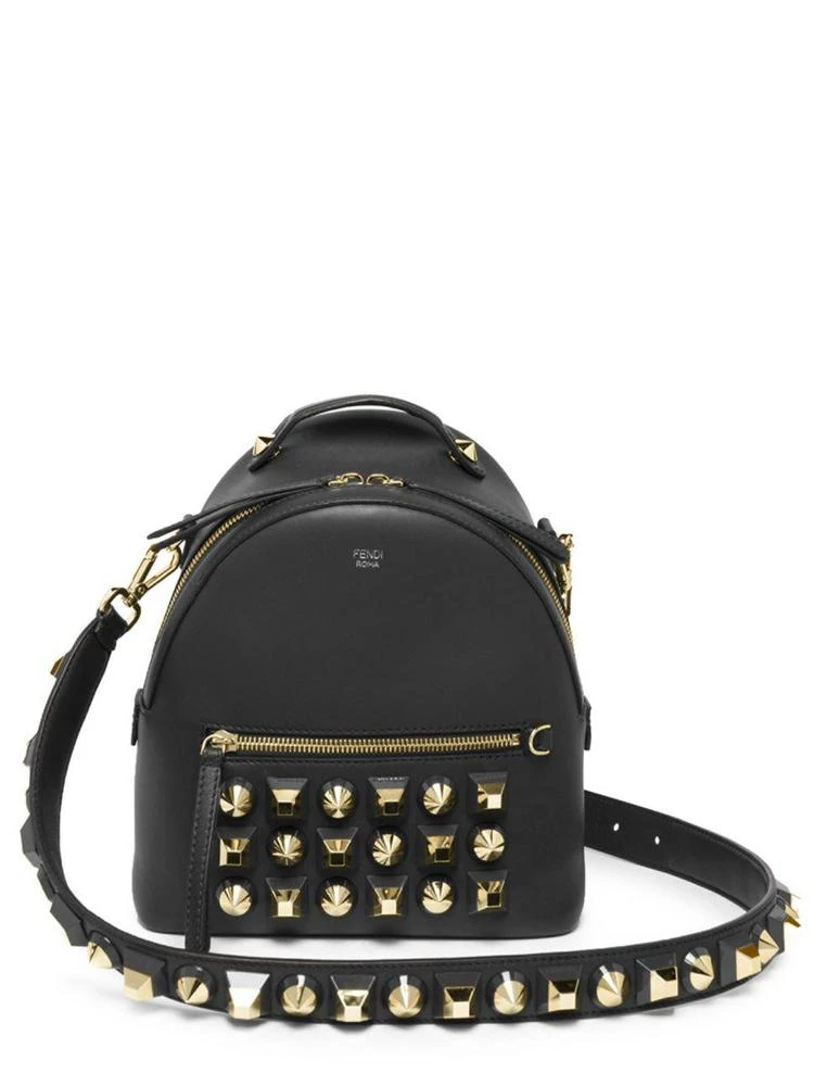 商品Fendi|Studded 真皮斜跨背包,价格¥11562,第1张图片