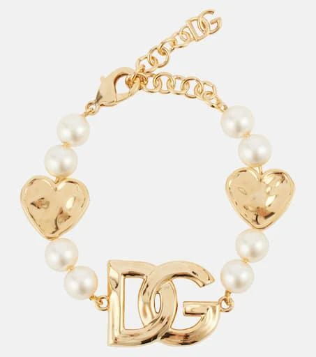商品Dolce & Gabbana|DG人造珍珠镀金手链,价格¥6393,第1张图片
