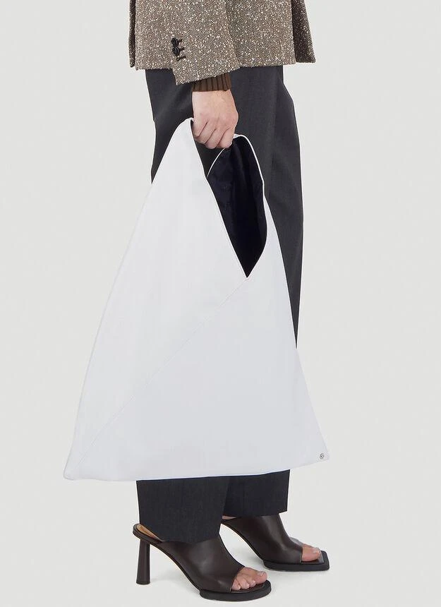 商品MAISON MARGIELA|Japanese Classic Tote Bag in White,价格¥2421,第3张图片详细描述