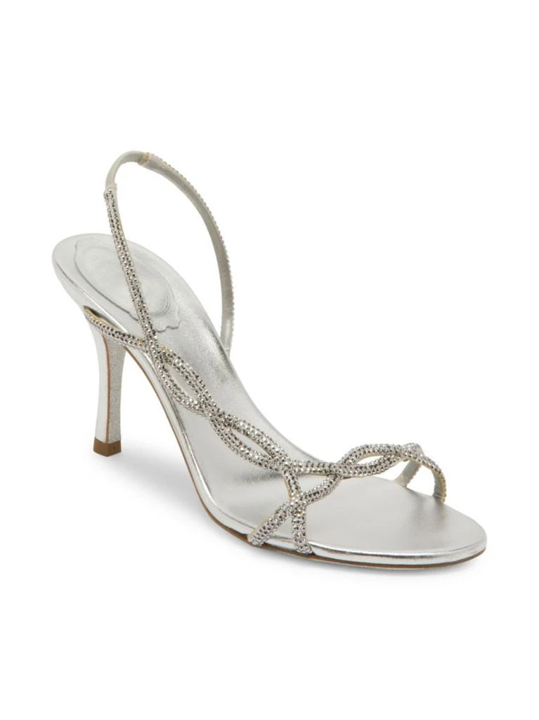 商品Rene Caovilla|Rene Caovilla - Treccia Embellished Slingback Stiletto Sandals,价格¥3882,第2张图片详细描述