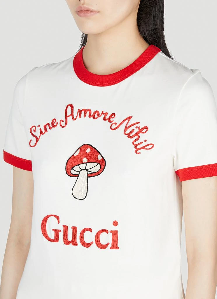 商品Gucci|Sine Amore Nihil T-Shirt,价格¥4644,第5张图片详细描述