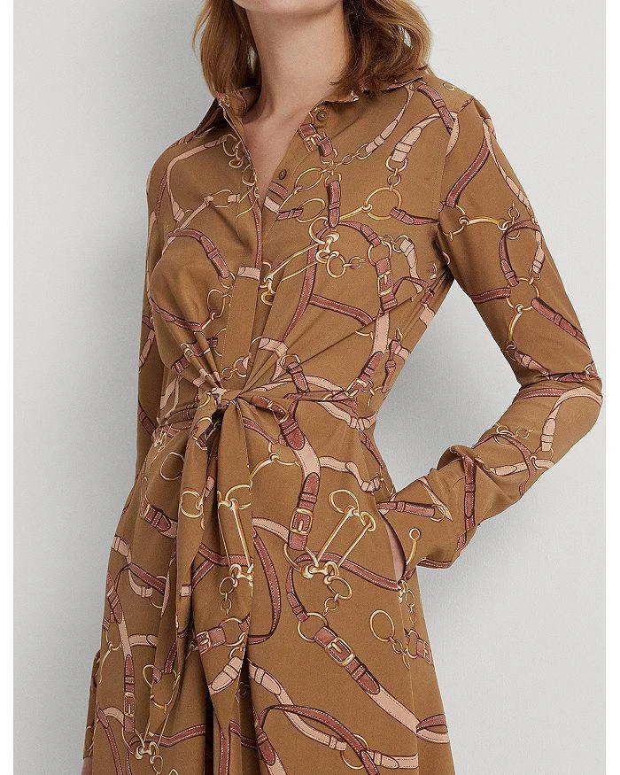 商品Ralph Lauren|Tie Waist Shirt Dress,价格¥702,第5张图片详细描述