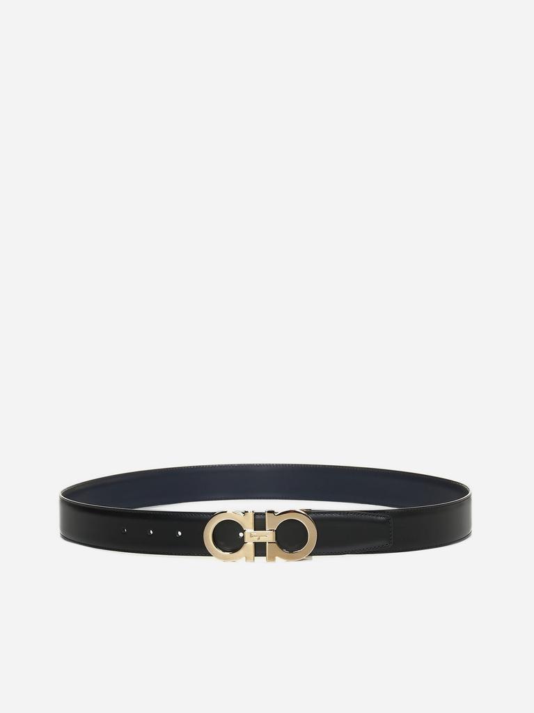 商品Salvatore Ferragamo|Gancini reversible leather belt,价格¥3412,第1张图片