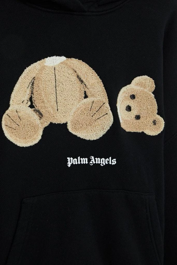 商品Palm Angels|Oversized embroidered French cotton-terry hoodie,价格¥3914,第4张图片详细描述