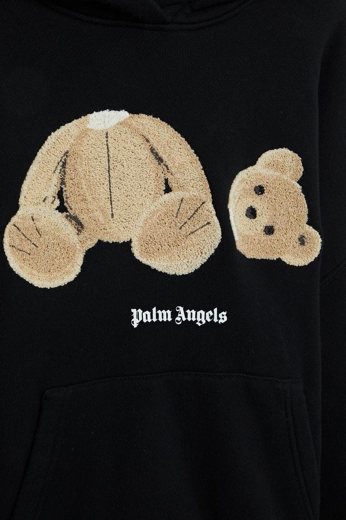 商品Palm Angels|Oversized embroidered French cotton-terry hoodie,价格¥3793,第6张图片详细描述