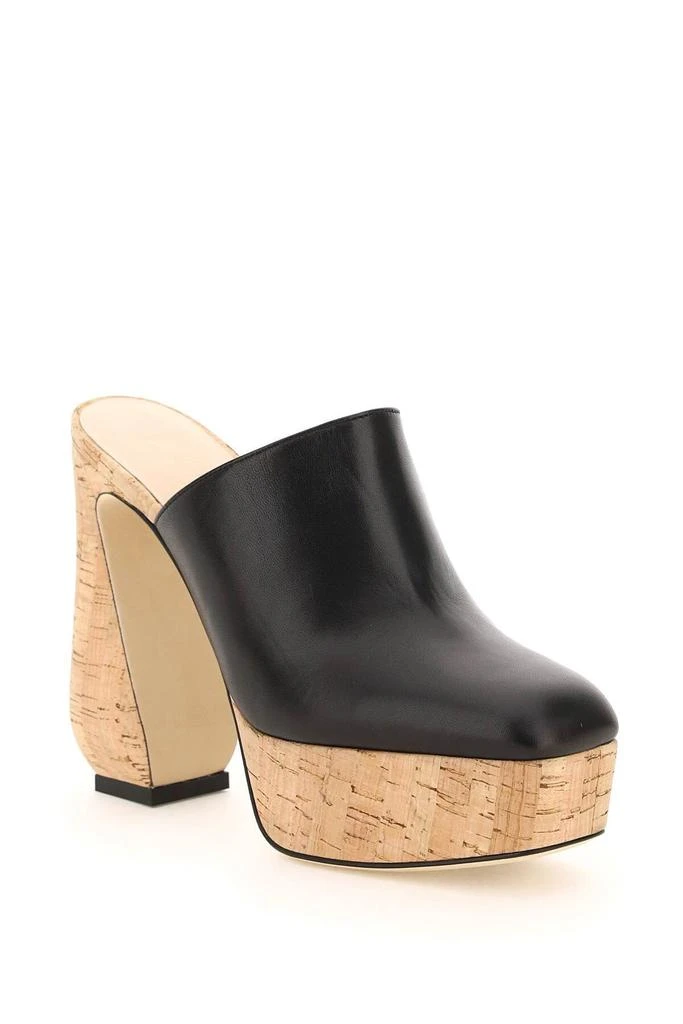 商品SI ROSSI|NAPPA AND CORK SI ROSSI MULES,价格¥3868,第4张图片详细描述