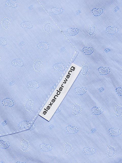 Embroidered Boyfriend Shirt商品第6张图片规格展示