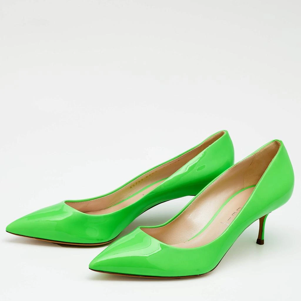 商品[二手商品] CASADEI|Casadei Neon Green Patent Leather Pumps Size 39,价格¥1021,第2张图片详细描述