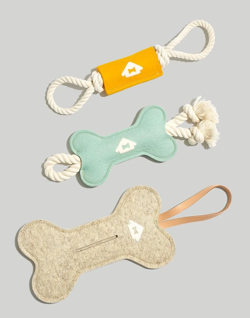 商品Madewell|House Dogge Wool Knot-Knot Rope Toy,价格¥48,第3张图片详细描述