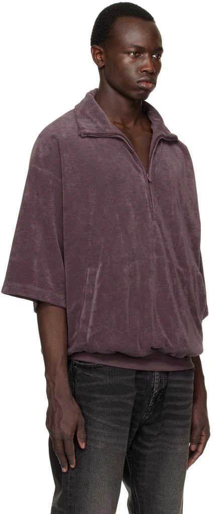 商品Essentials|Purple Half-Zip Sweatshirt,价格¥861,第2张图片详细描述