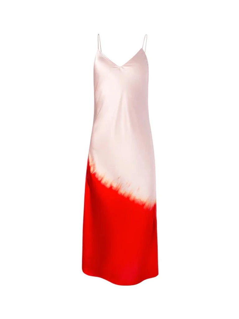 商品Alejandra Alonso Rojas|Dip Dye Satin Midi Slip Dress,价格¥8294,第1张图片