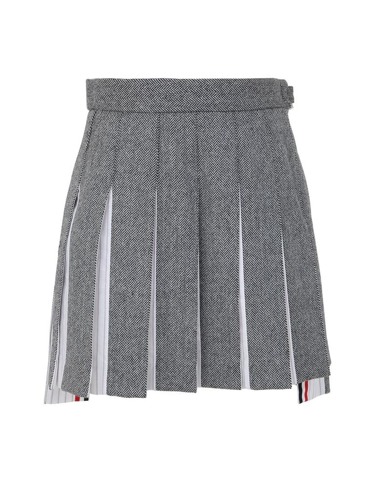 Thom Browne Women's  Black Other Materials Skirt商品第1张图片规格展示