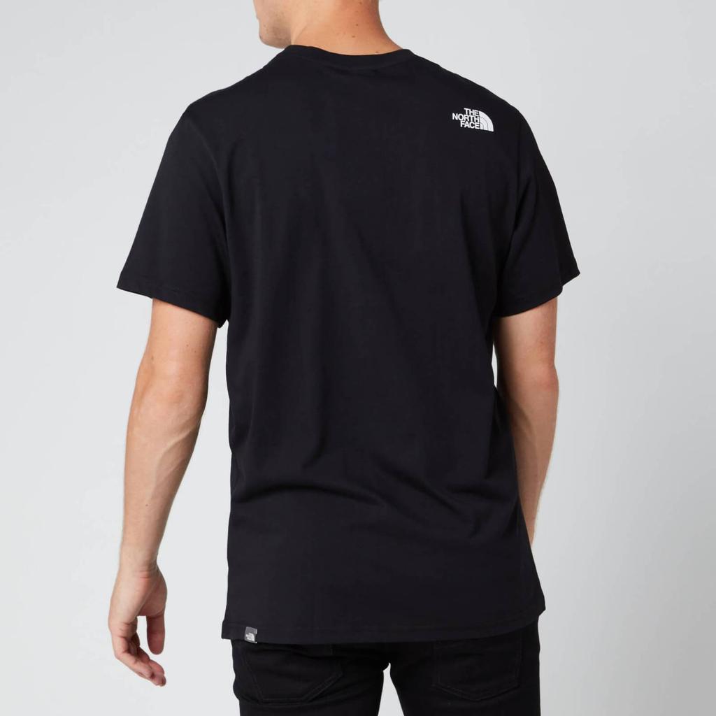 The North Face Men's Short Sleeve Simple Dome T-Shirt - TNF Black商品第2张图片规格展示