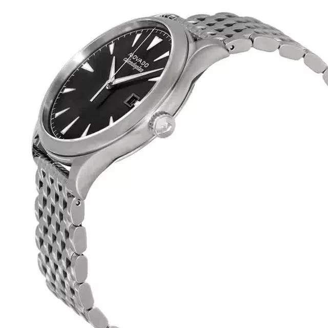 商品Movado|Movado Heritage Black Dial Men's Watch 3650012,价格¥3046,第2张图片详细描述