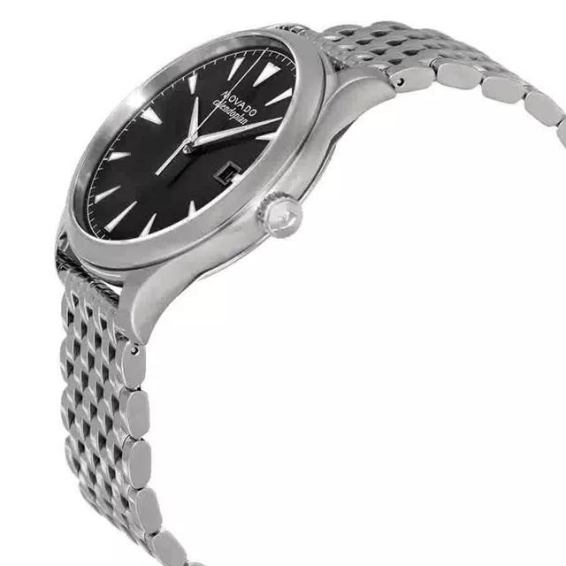 商品Movado|Movado Heritage Black Dial Men's Watch 3650012,价格¥2880,第4张图片详细描述