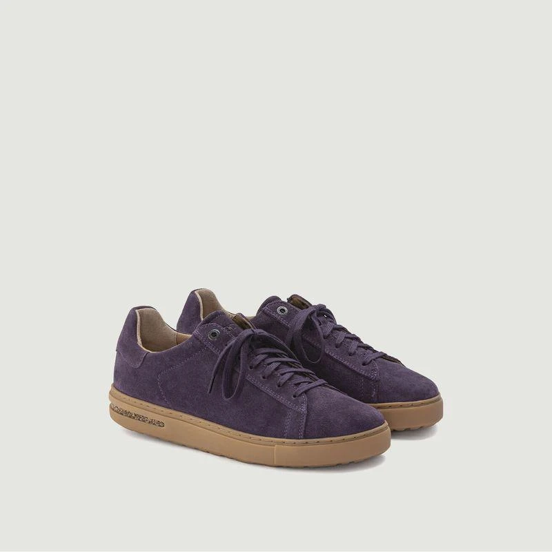 商品Birkenstock|Bend suede low top sneakers Dark berry BIRKENSTOCK,价格¥1231,第3张图片详细描述