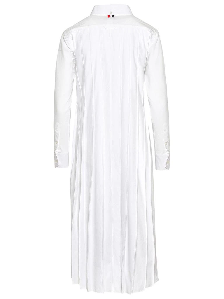 商品Thom Browne|WHITE COTTON SHIRT DRESS,价格¥7614,第3张图片详细描述