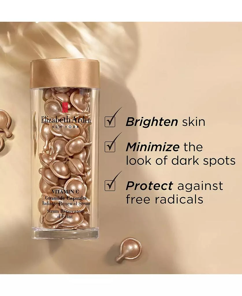 商品Elizabeth Arden|Vitamin C Ceramide Capsules Radiance Renewal Serum,价格¥741,第2张图片详细描述