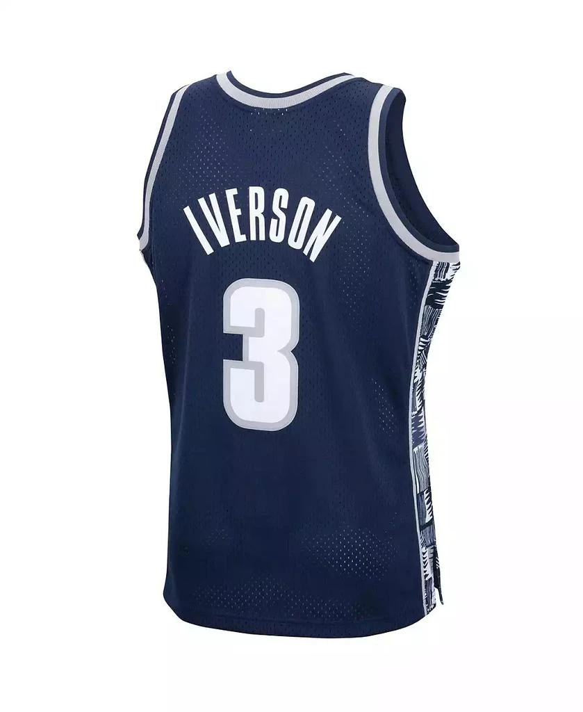 商品Mitchell and Ness|Men's Allen Iverson Georgetown Hoyas 1995-96 Swingman Replica Jersey,价格¥744,第4张图片详细描述