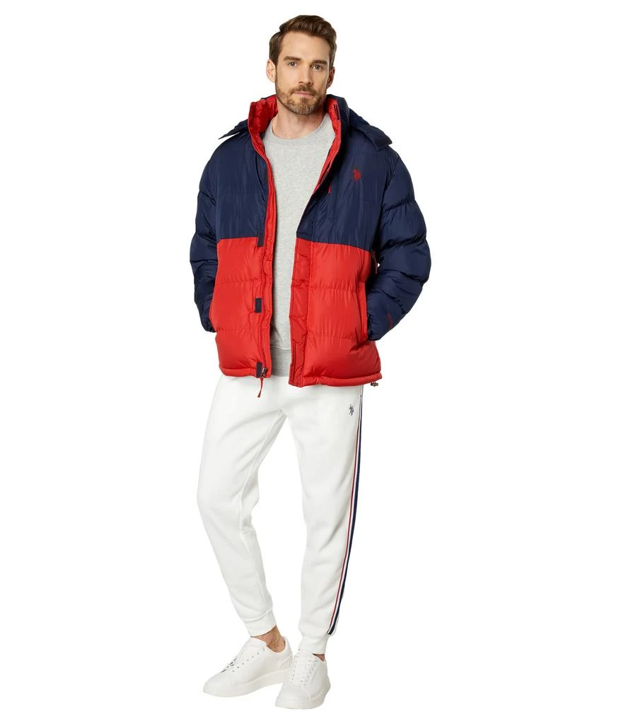 商品U.S. POLO ASSN.|U.S. POLO ASSN. Congressional Cup Short Bubble Jacket 男士外套,价格¥496,第4张图片详细描述