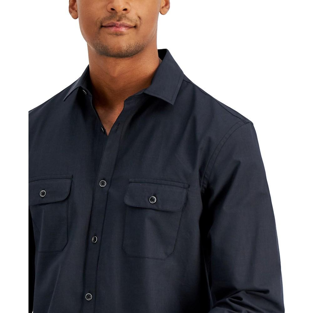 商品Alfani|Men's Regular-Fit Solid Shirt, Created for Macy's,价格¥299,第5张图片详细描述