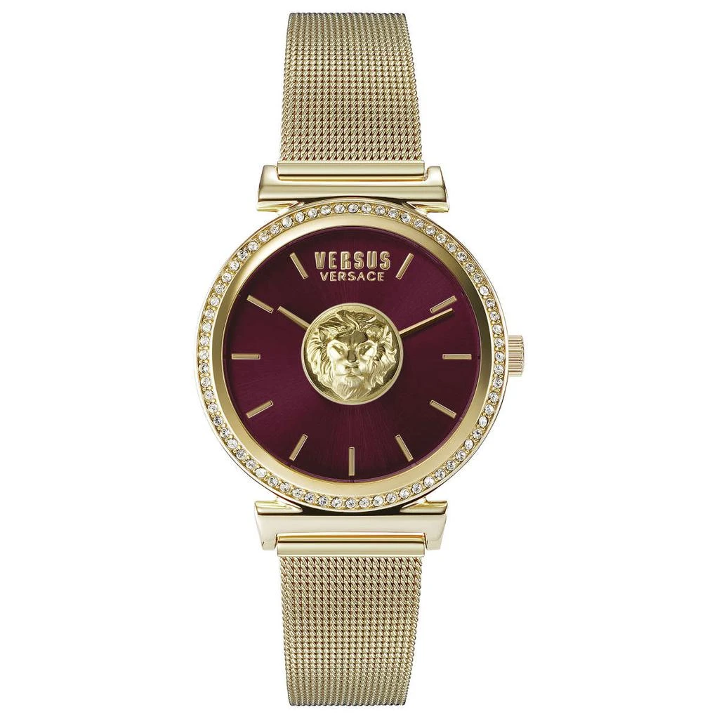 商品Versus Versace|Versus Versace Brick Lane Mesh Women's Watch,价格¥933,第1张图片