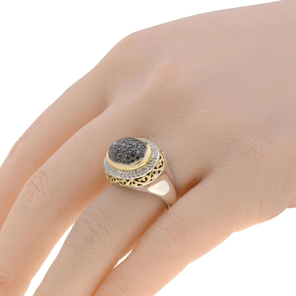商品Charles Krypell|Charles Krypell Women's Sterling Silver and 18K Gold Ring,价格¥8870,第2张图片详细描述