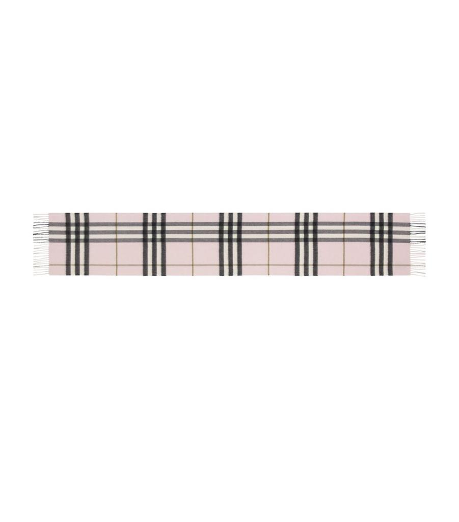 商品Burberry|The Classic Check Cashmere Scarf,价格¥3177,第6张图片详细描述