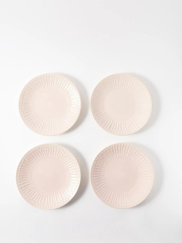 商品Sensi Studio|Set of four Waves ceramic dinner plates,价格¥1081,第1张图片