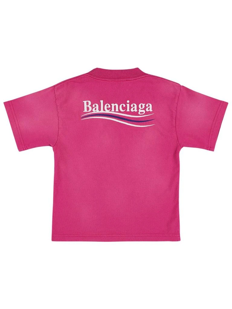 商品Balenciaga|Cotton Jersey S/s T-shirt,价格¥1934,第2张图片详细描述