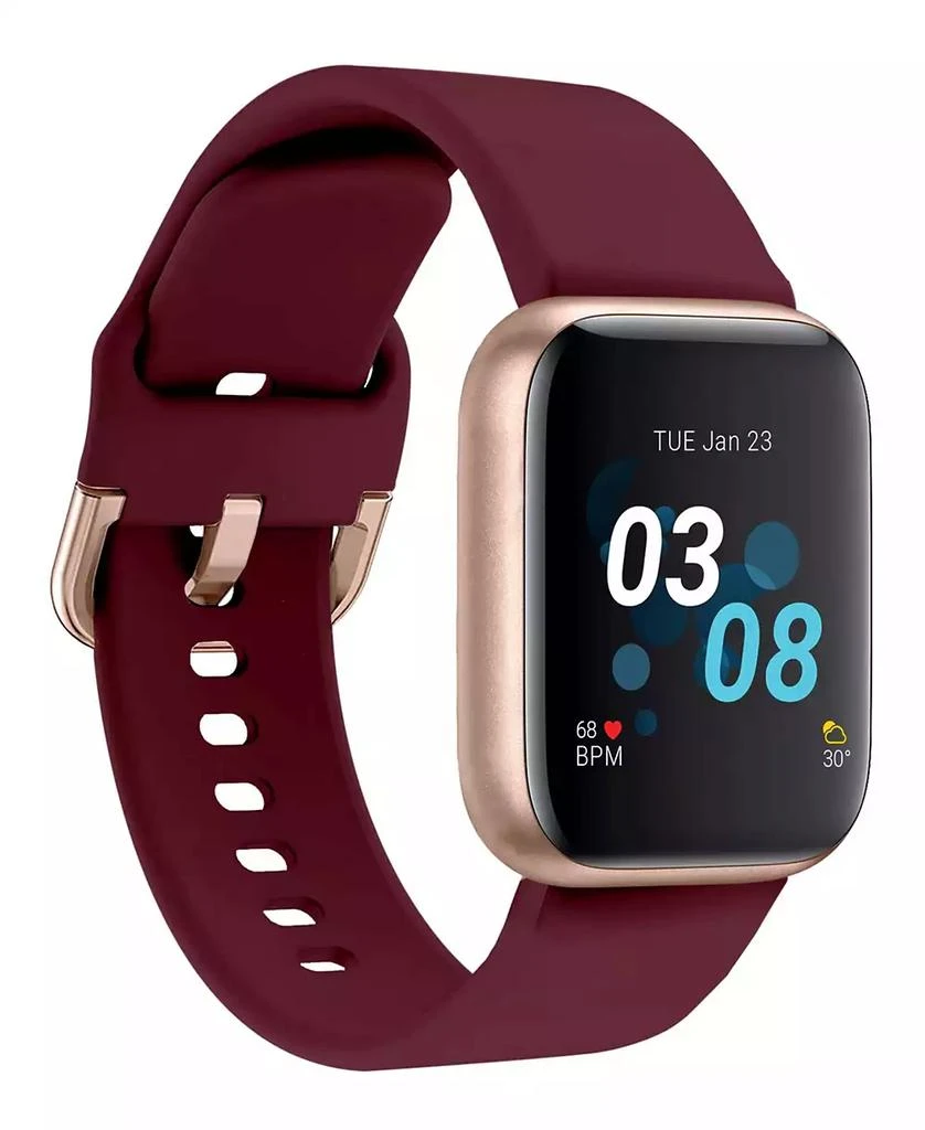 商品iTouch|Air 3 Unisex Heart Rate Merlot Strap Smart Watch,价格¥711,第2张图片详细描述