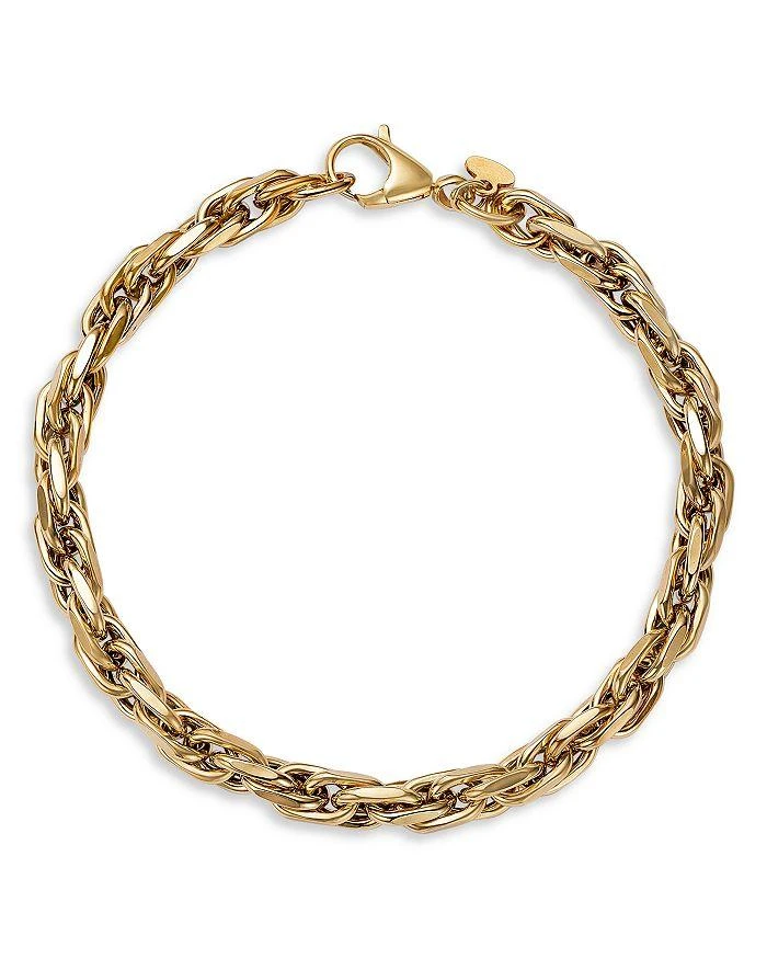 商品Alberto Amati|14K Yellow Gold Intertwined Link Chain Bracelet,价格¥7639,第1张图片详细描述